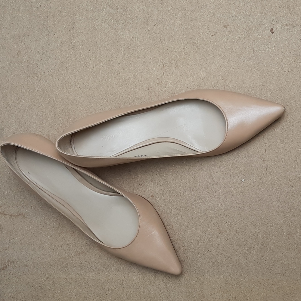 Nine West NWIZABELA LEATHER UPPER HEELED SHOES